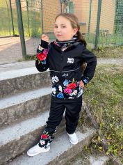 Kids Softshell Trousers, WILD FLOWERS (2)