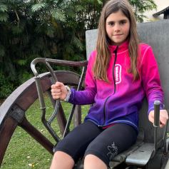 Kids Fleece Sweatshirt, MOSAIC, purple (2)