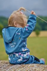 Kids Softshell Jacket, UNICORNS, Teal (5)
