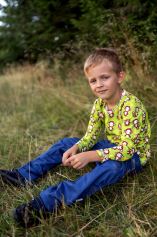 Kids long sleeve T-shirt, MONKEY BUSINESS (1)