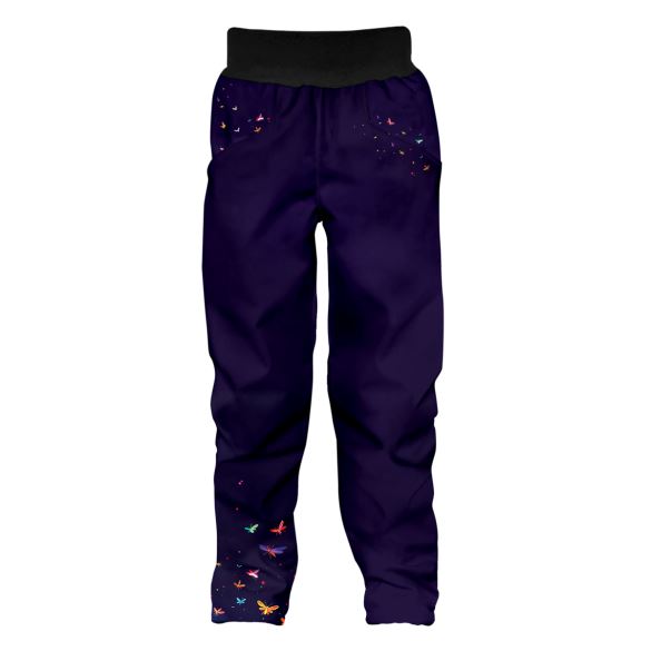 Kids Softshell Trousers, RAINBOW CAT