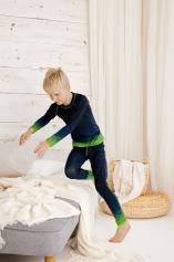 Kids Functional Underpants, MOSAIC, green/dark (10)