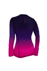 Ladies Functional Long Sleeve T-shirt, MOSAIC, purple/dark (1)