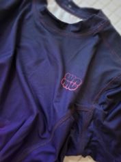 Ladies Functional Long Sleeve T-shirt, MOSAIC, purple/dark (4)