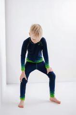 Kids Functional Underpants, MOSAIC, green/dark (5)