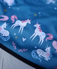 Kids Softshell Jacket, UNICORNS, Teal (23)