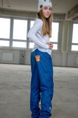 Kids Softshell Trousers, JEANS,  Blue (2)