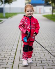 Kids Softshell Jacket, LADYBIRDS, Red (2)