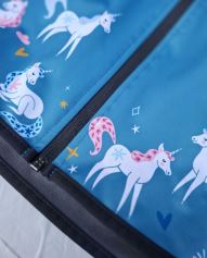 Kids Softshell Jacket, UNICORNS, Teal (21)